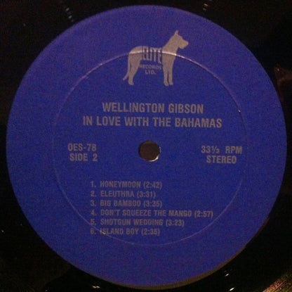 Wellington Gibson : In Love With The Bahamas (LP, Album)