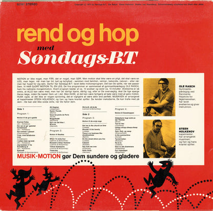 Ole Rasch, Steen Holkenov : Rend Og Hop Med Søndags-B.T. (LP)