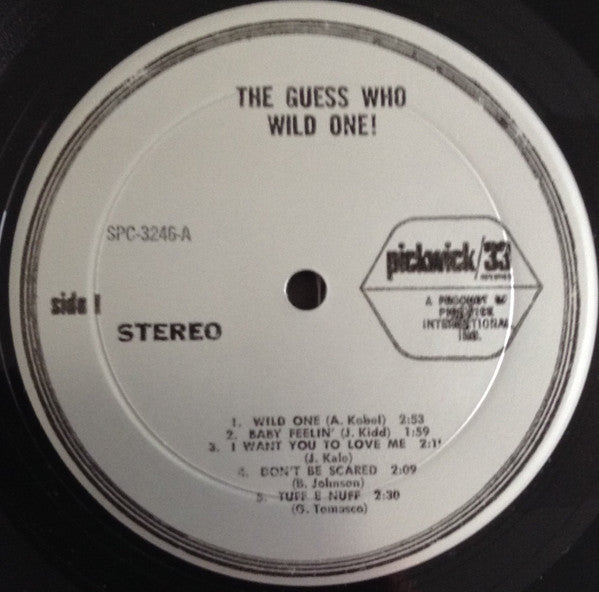 The Guess Who : Wild One (LP, Comp)