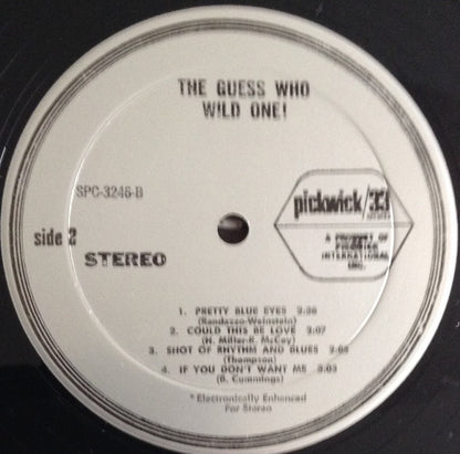 The Guess Who : Wild One (LP, Comp)