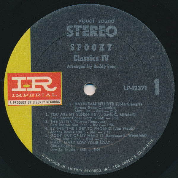 The Classics IV : Spooky (LP, Album)