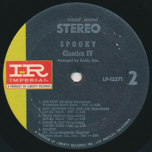 The Classics IV : Spooky (LP, Album)