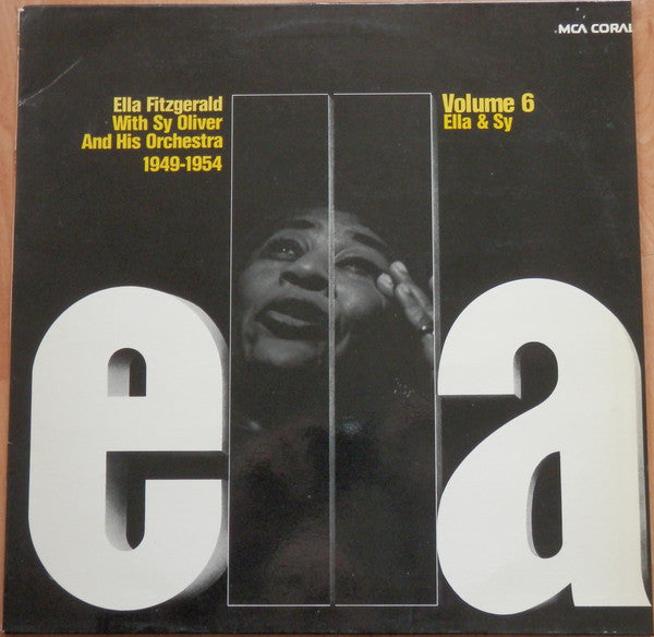 Ella Fitzgerald with Sy Oliver And His Orchestra : Volume 6, Ella & Sy 1949-1954 (LP, Comp)