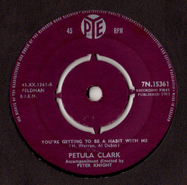 Petula Clark : Romeo (7", Single)