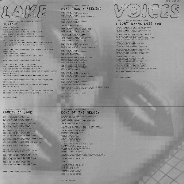 Lake (2) : Voices (LP, Album)