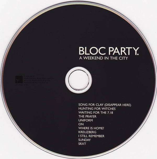 Bloc Party : A Weekend In The City (CD, Album)