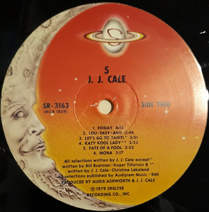 J.J. Cale : 5 (LP, Album)