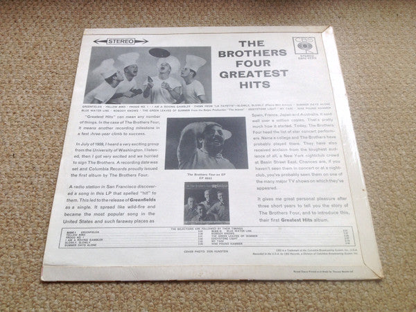 The Brothers Four : Greatest Hits (LP, Comp)