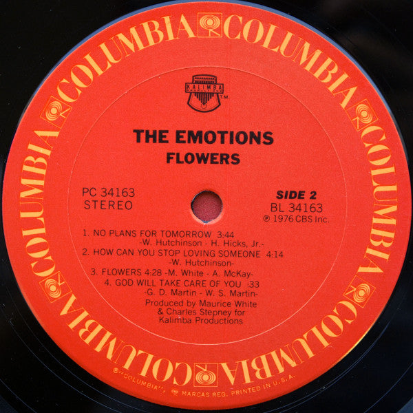 The Emotions : Flowers (LP, Album, Pit)