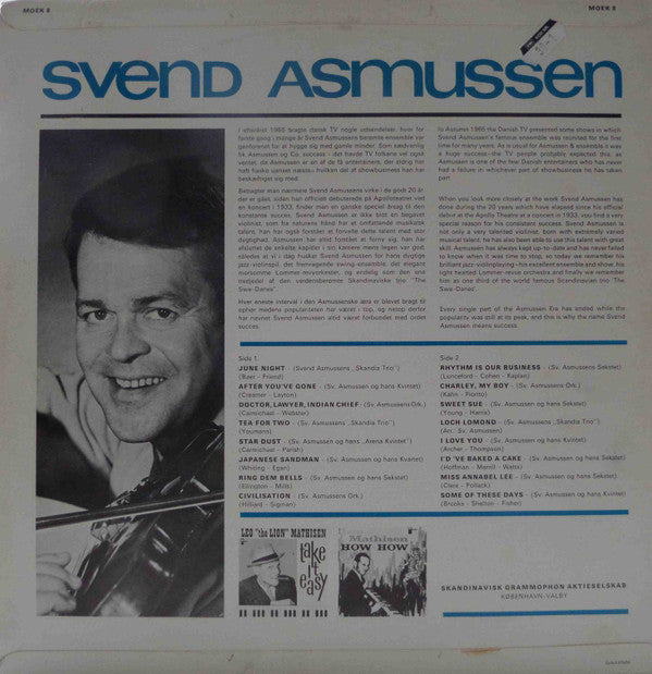 Svend Asmussen : Evergreens (LP, Comp)