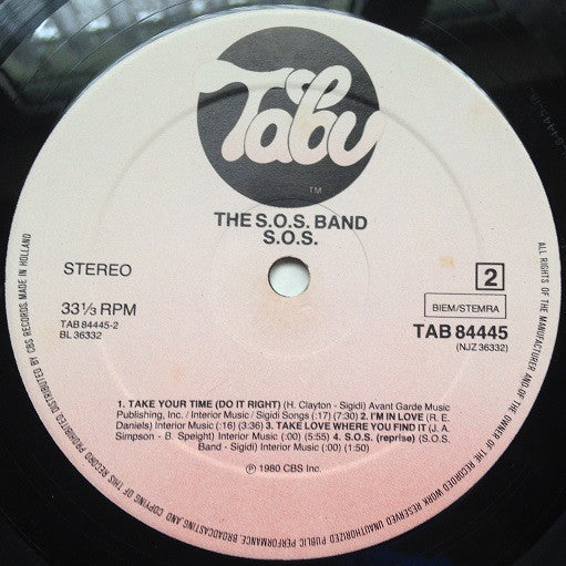 The S.O.S. Band : S.O.S. (LP, Album)