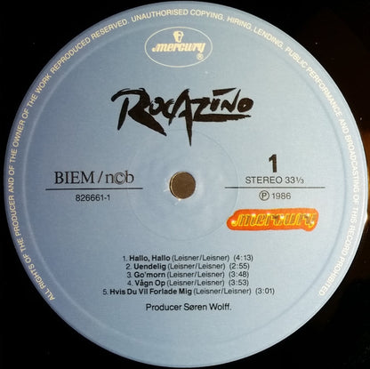 Rocazino : Rocazino (LP, Album)