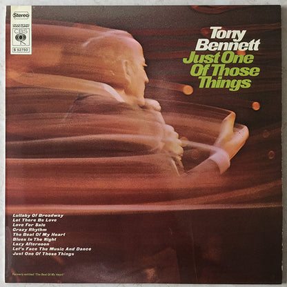 Tony Bennett : Just One Of Those Things (LP, Album)