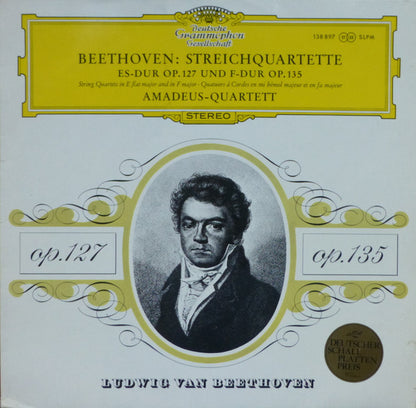 Ludwig van Beethoven – Amadeus-Quartett : Streichquartette Es-Dur Op. 127 Und F-Dur Op. 135 (LP, RP)