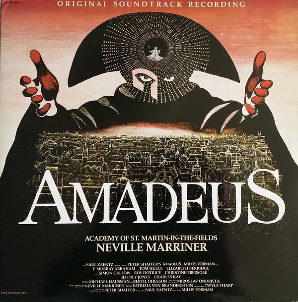 Sir Neville Marriner Presents Wolfgang Amadeus Mozart : Amadeus (Original Soundtrack Recording) (2xLP, Album, Gat)