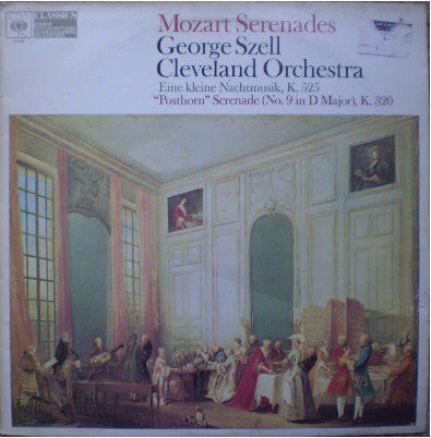 Wolfgang Amadeus Mozart, The Cleveland Orchestra, George Szell : Mozart Serenades (LP, Album, RE)