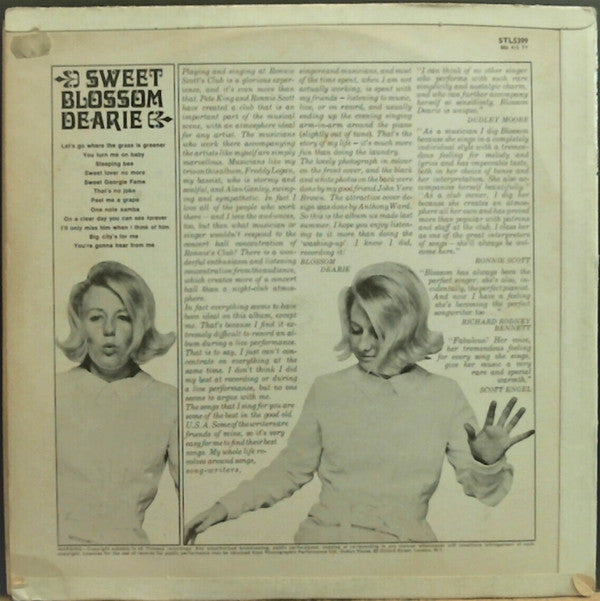 Blossom Dearie : Sweet Blossom Dearie (LP, Album)