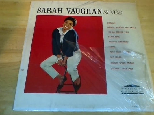 Sarah Vaughan : Sarah Vaughan (LP, Album, Mono)