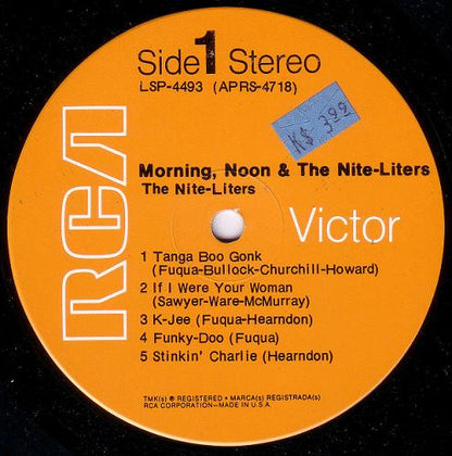 The Nite-Liters : Morning, Noon & The Nite-Liters (LP, Album, Hol)