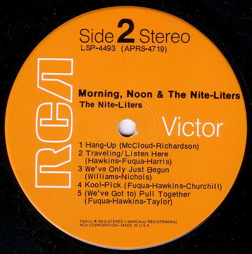 The Nite-Liters : Morning, Noon & The Nite-Liters (LP, Album, Hol)