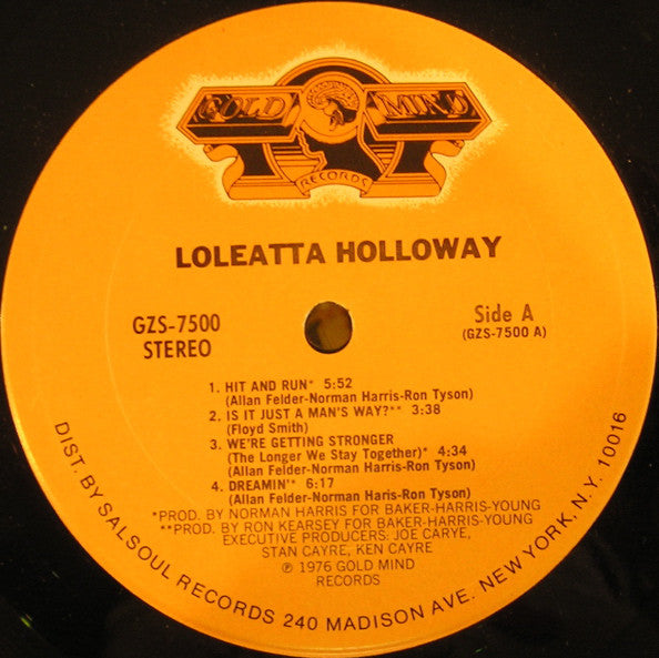 Loleatta Holloway : Loleatta (LP, Album, Yel)