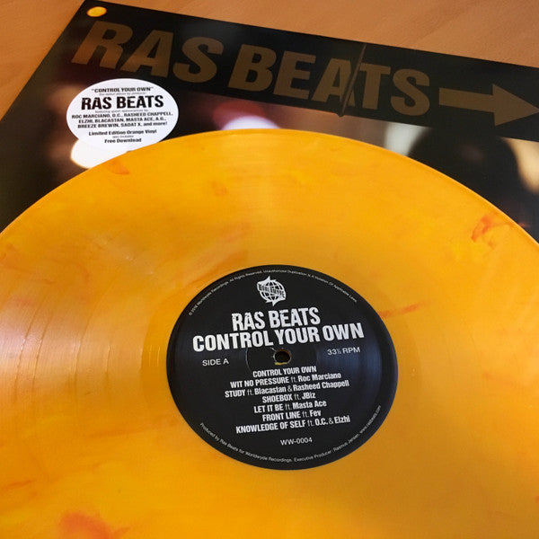 Ras Beats : Control Your Own (LP, Album, Ltd, Ora)