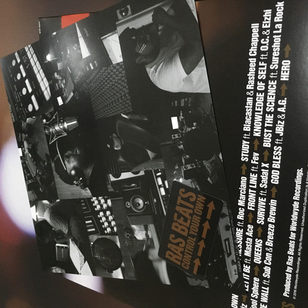 Ras Beats : Control Your Own (LP, Album, Ltd, Ora)