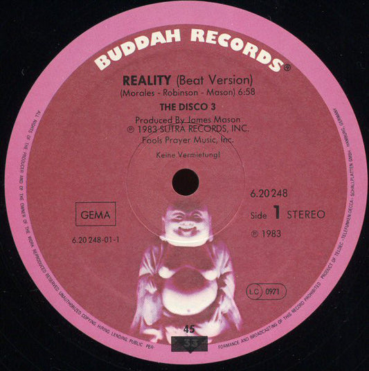 Disco 3 : Reality (12")