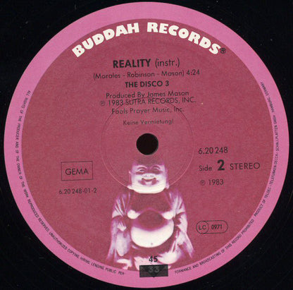 Disco 3 : Reality (12")