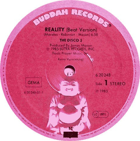 Disco 3 : Reality (12")