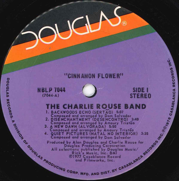 The Charlie Rouse Band : Cinnamon Flower (LP, Album, CP )