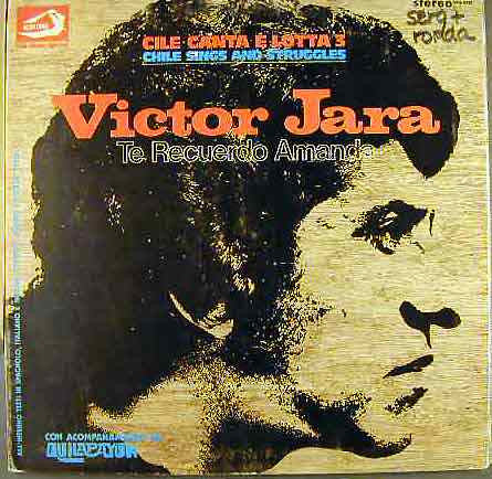 Victor Jara : Te Recuerdo Amanda (LP, Album, RE)
