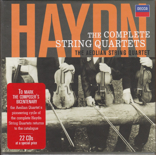 Joseph Haydn, Aeolian String Quartet : The Complete String Quartets (Box, Comp + 22xCD, RM)