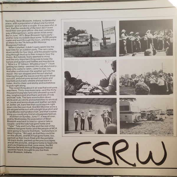 Various : Bean Blossom (2xLP, Album)