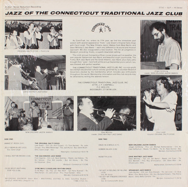 Various : Jazz Of The Connecticut Traditional Jazz Club 16 (LP)