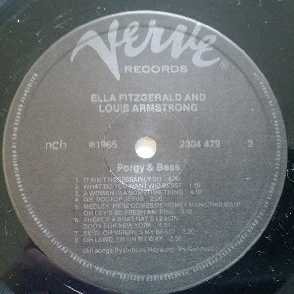 Ella Fitzgerald & Louis Armstrong : Porgy & Bess (LP, Album, RE)