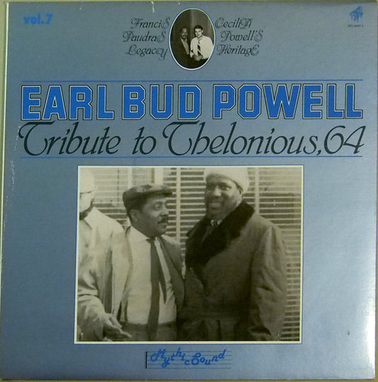 Bud Powell : Tribute To Thelonious, 64 (LP, Album, RM, Gat)