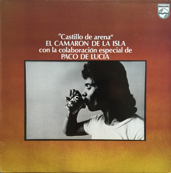El Camarón De La Isla Con La Colaboración Especial De Paco De Lucía : Castillo De Arena (LP, Album, RE)