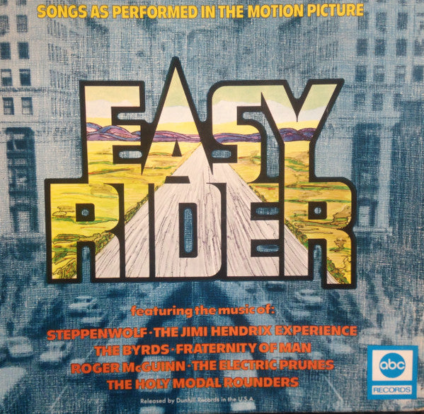 Various : Easy Rider (Songs As Performed In The Motion Picture) (LP, Comp, RE, Bla)