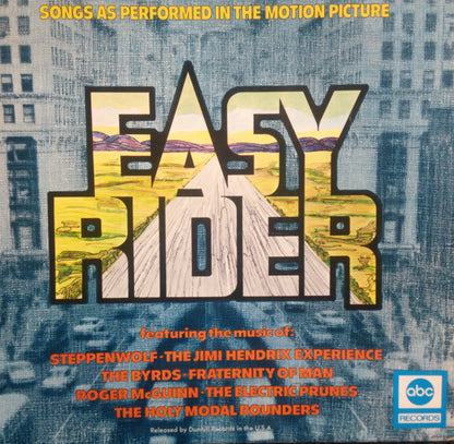 Various : Easy Rider (Songs As Performed In The Motion Picture) (LP, Comp, RE, Bla)