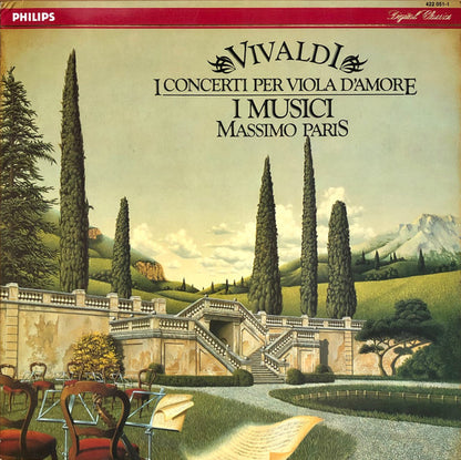 Antonio Vivaldi, I Musici, Massimo Paris : I Concerti Per Viola D'Amore (LP)