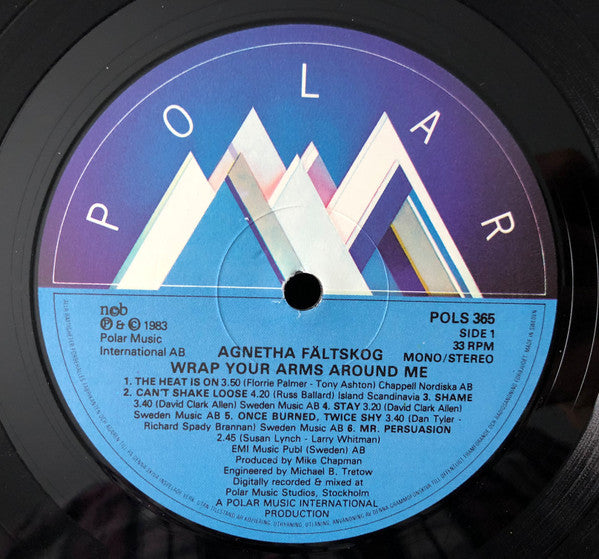 Agnetha Fältskog : Wrap Your Arms Around Me (LP, Album, SIB)