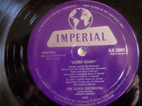 Jerome Lambert Conducting  The Scala Orchestra : Goody, Goody (LP, Album, Mono)