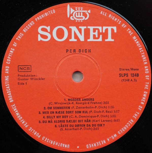 Per Dich : Per Dich (LP, Album)