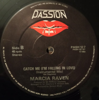 Marsha Raven : Catch Me (I'm Falling In Love) (12", Com)