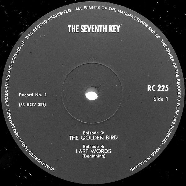 No Artist : The Seventh Key (Box + 2xLP, Mono)