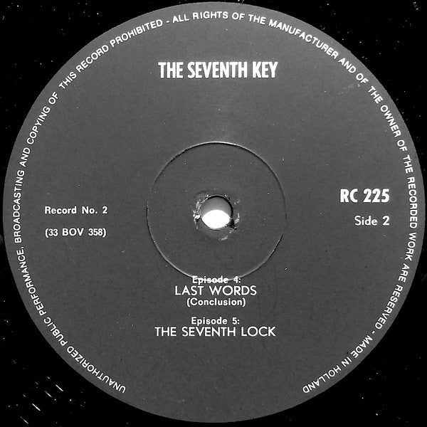 No Artist : The Seventh Key (Box + 2xLP, Mono)