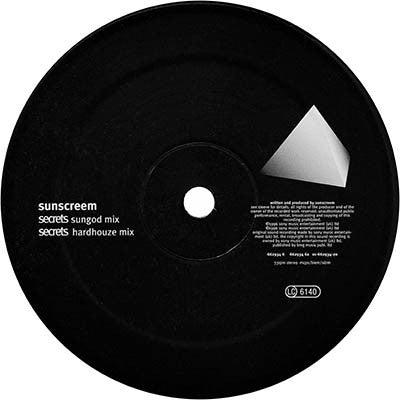 Sunscreem : Secrets (12")