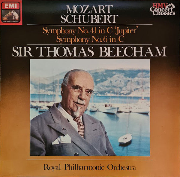 Sir Thomas Beecham, Wolfgang Amadeus Mozart, Franz Schubert, Royal Philharmonic Orchestra : Symphony No. 41 In C 'Jupiter' / Symphony No. 6 In C (LP, Comp)