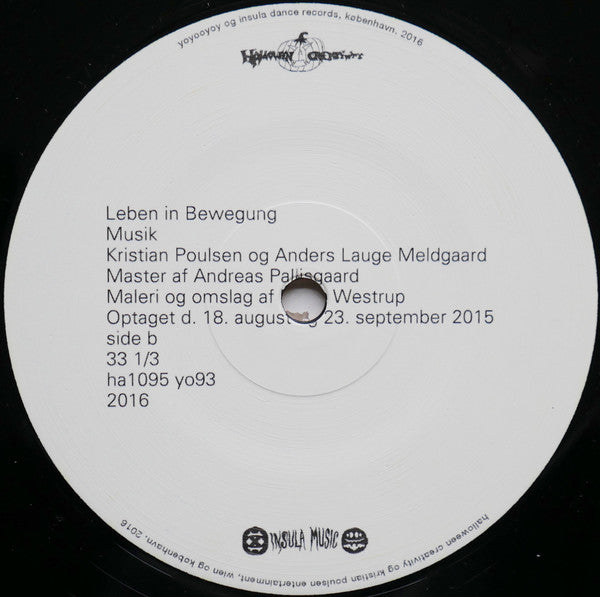 Kristian Poulsen & Anders Lauge Meldgaard : Leben In Bewegung (LP)